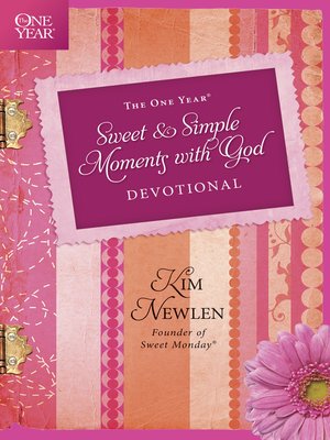 cover image of The One Year Sweet and Simple Moments with God Devotional